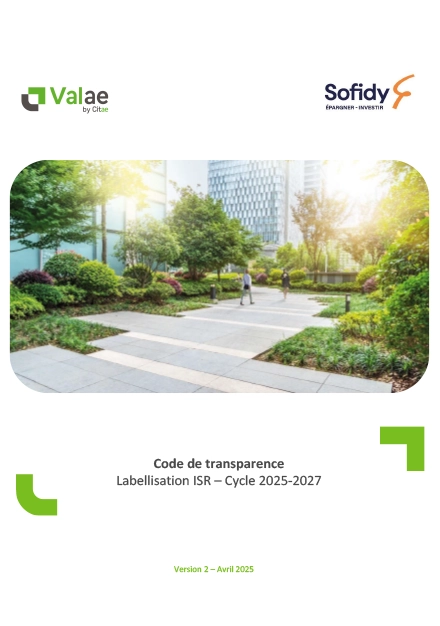 Code de transparence Sofidy