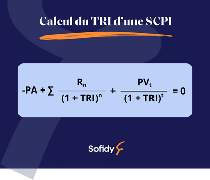 Calcul du TRI d'une SCPI