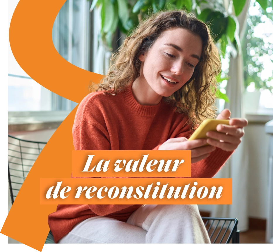La valeur de reconstitution en SCPI