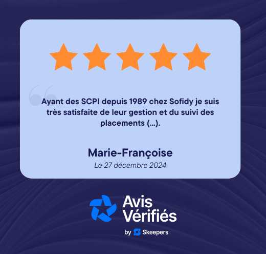 Avis SCPI Sofidy Europe Invest
