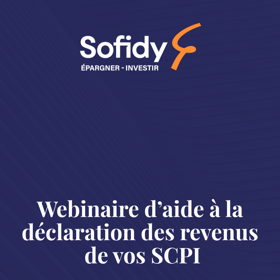 webinaire déclaration revenus SCPI