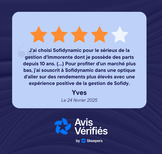 Avis SCPI Sofidynamic