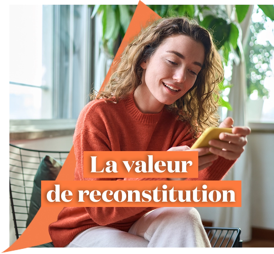 La valeur de reconstitution en SCPI
